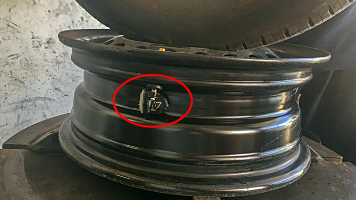 tire pressure sensor fault