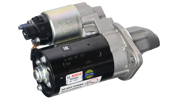 starter motor replacement cost