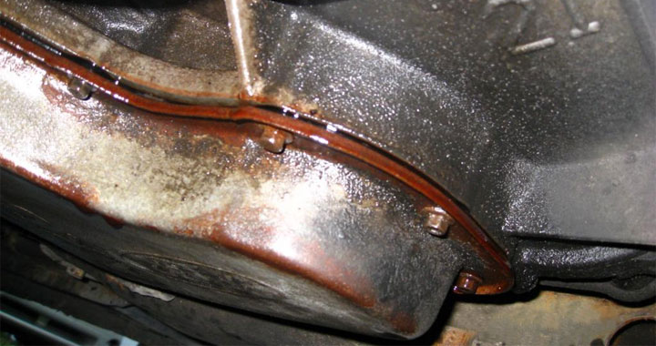 transmission gasket leaking