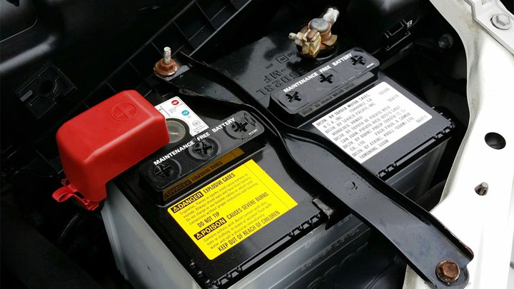 batterie de voiture faible