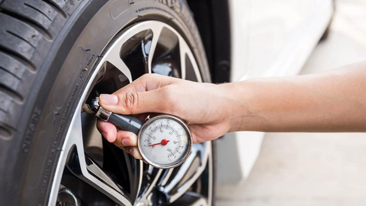 check tire pressure