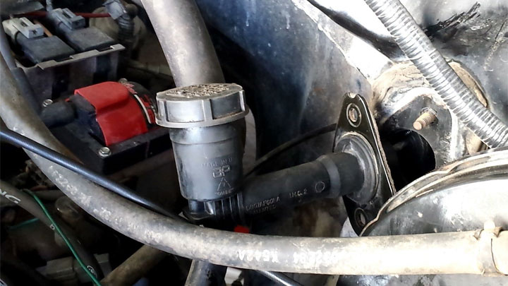 passat clutch master cylinder replacement