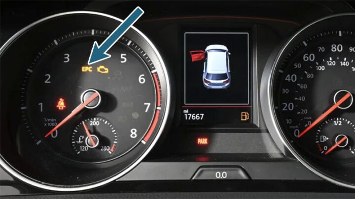 EPC warning light