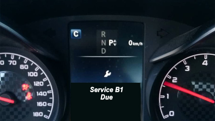 Mercedes B1 service