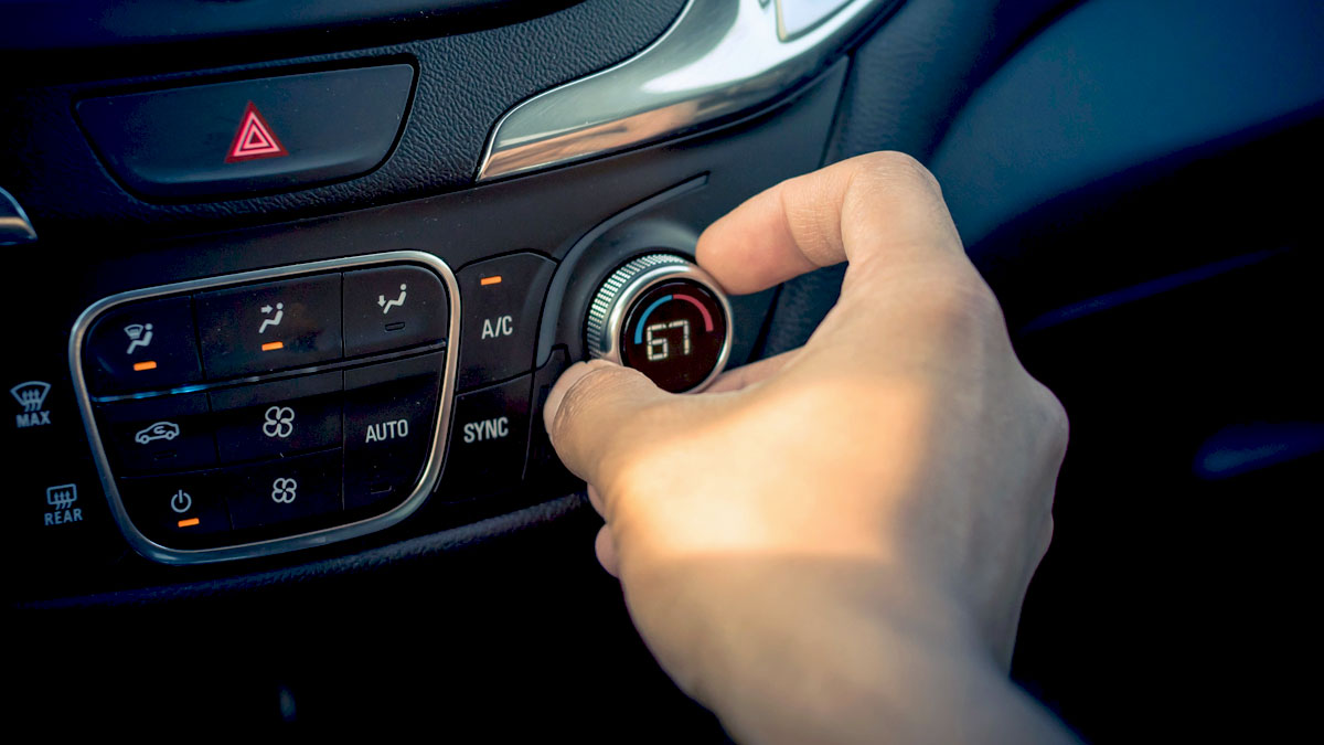 adjust hvac temperature