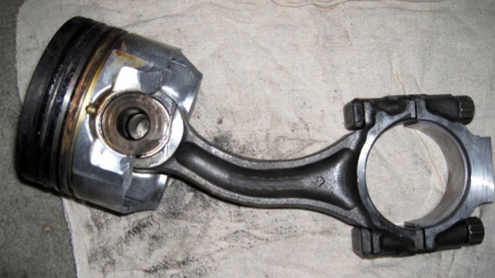 bent connecting rod