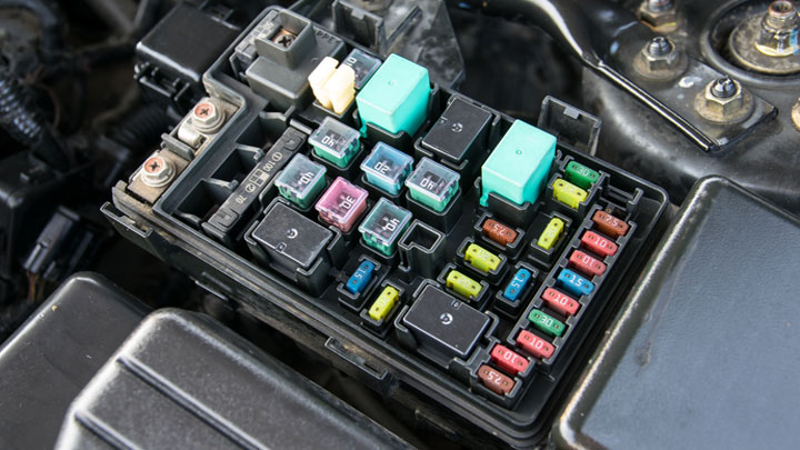 car fuse box