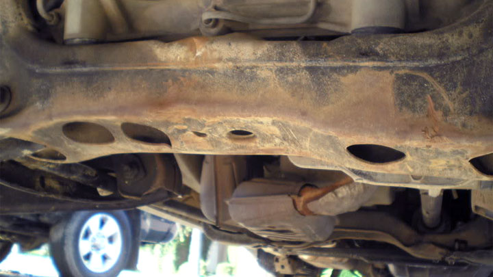 car structural damage