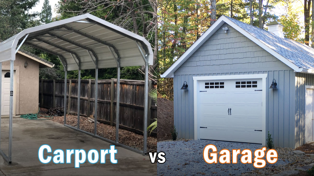 Carport vs Detached Garage (9 Factors to Consider)