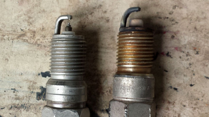 clean spark plug