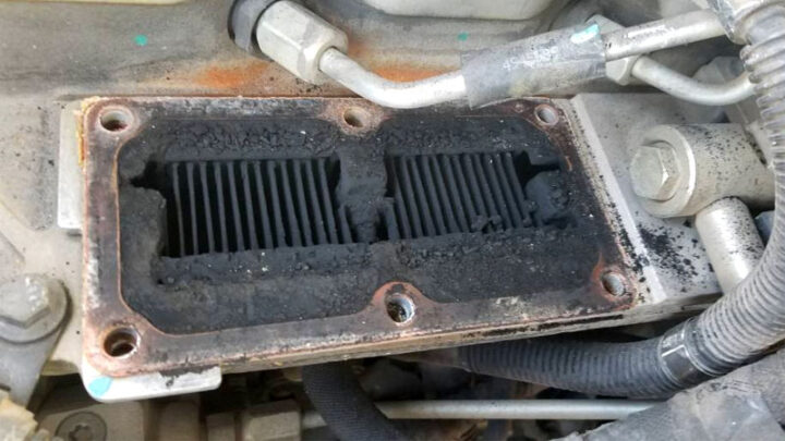 clogged egr cooler
