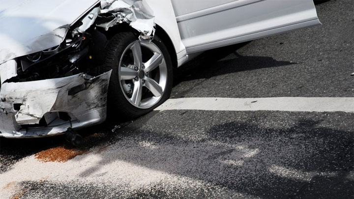 damaged wheel accident