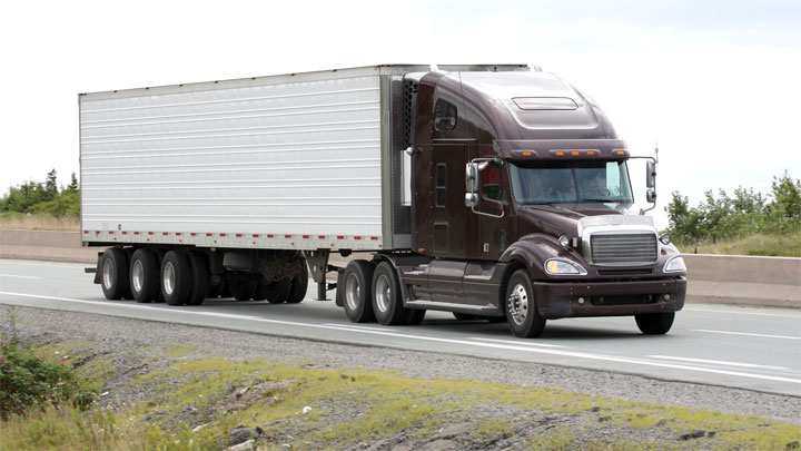 diesel semi truck