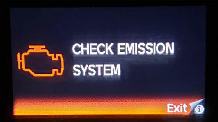 honda check emission system warning