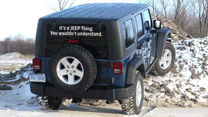 it's a Jeep thing