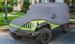 Jeep Wrangler car cover