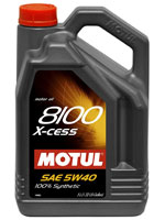 Motul X-cess synthetic motor oil