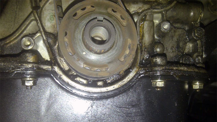 faulty oil pump