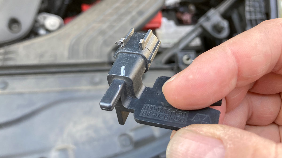 outside air temperature sensor