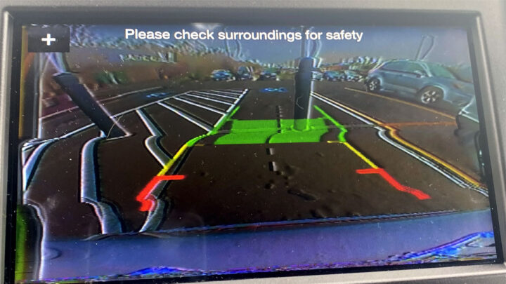 problems with backup camera