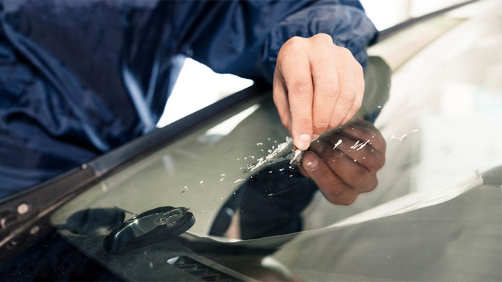 How to Repair Windshield Scratches 