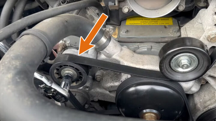 serpentine belt tensioner
