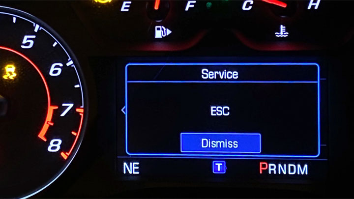 service electronic stability control