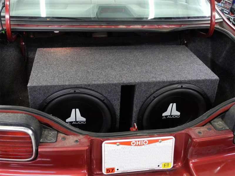 speakers in trunk