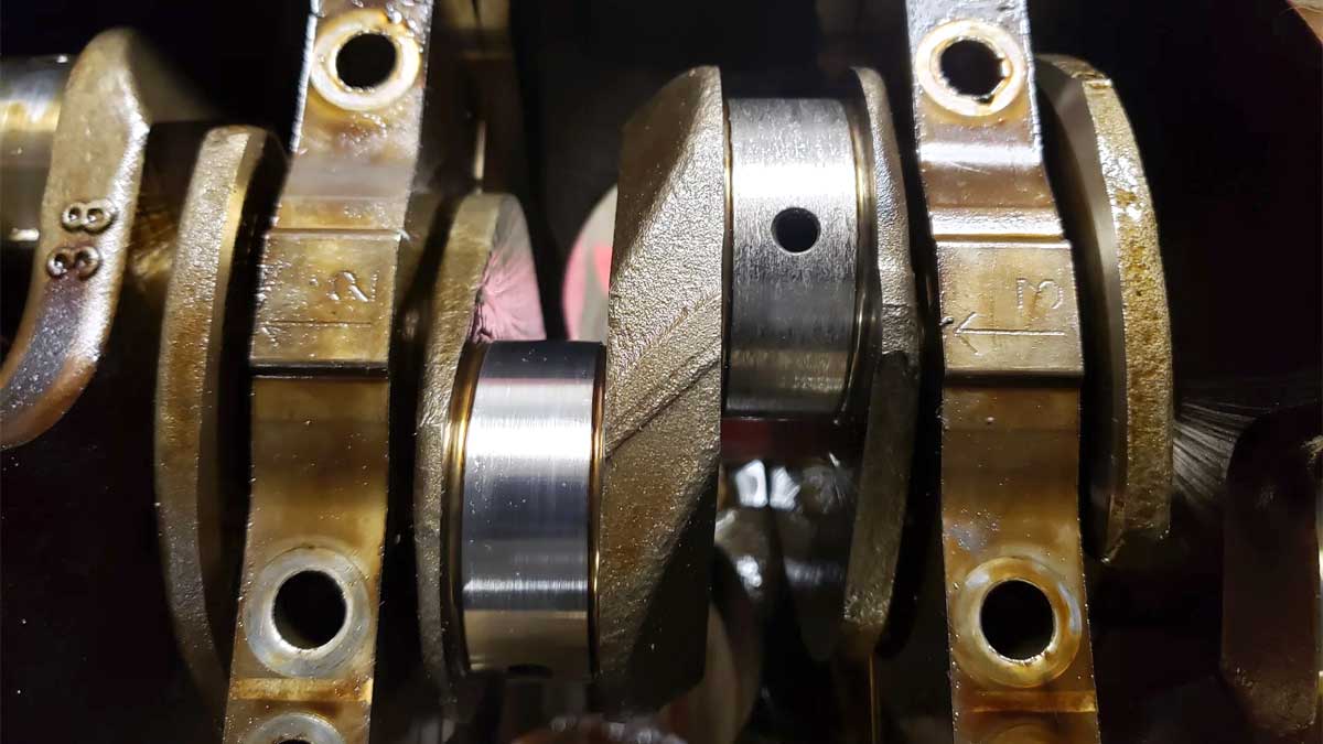 spun bearing symptoms