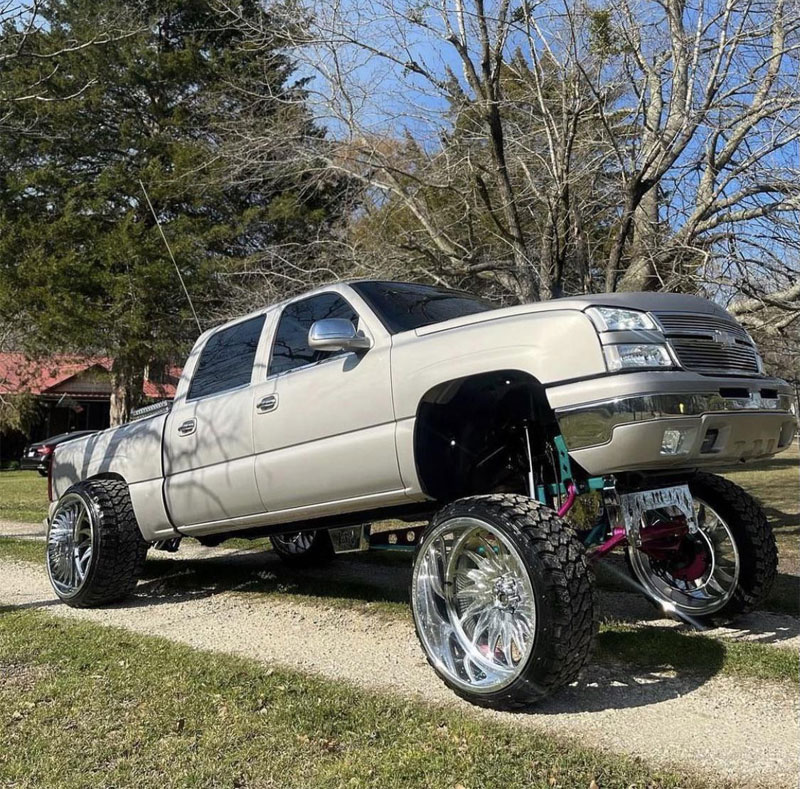 squatted truck