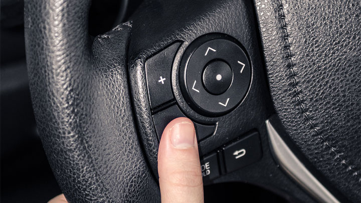 steering wheel buttons