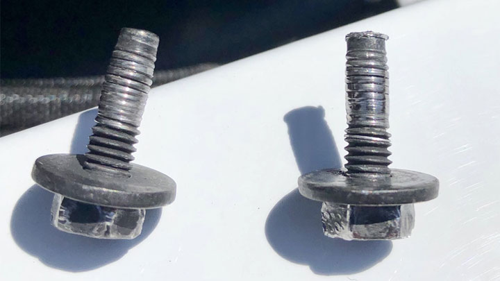 stripped bolt