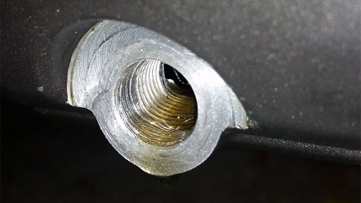 TOPWAY Juego de reparación de roscas del tapón de drenaje del sumidero de aceite del automóvil M15X1.5