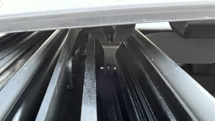 sunroof rails