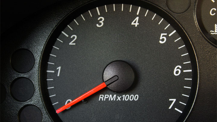 tachometer - engine RPM