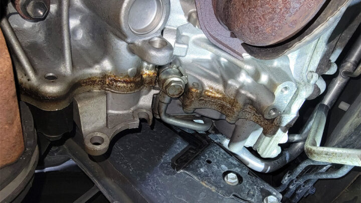 timing cover leak