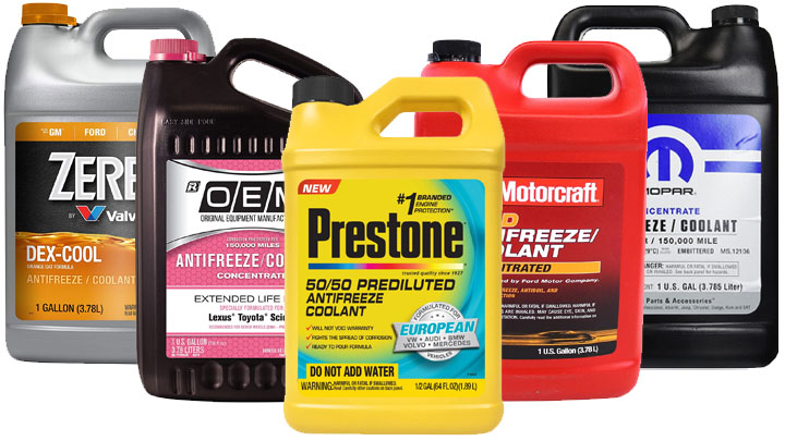 4 Different Types of Coolant and Their Colors (Don't Use the Wrong