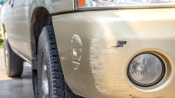 why repaint a bumper