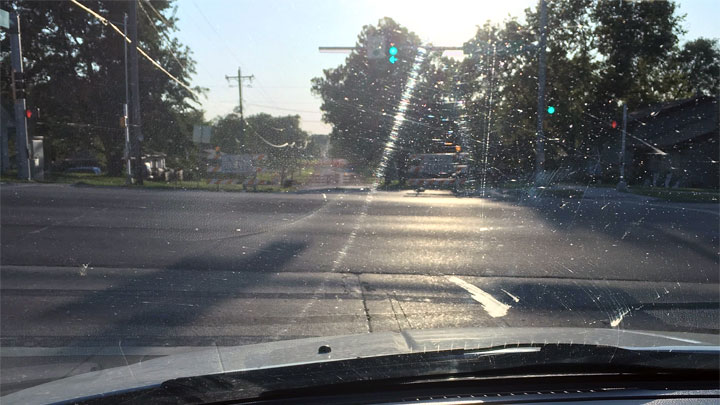 windshield scratch repair