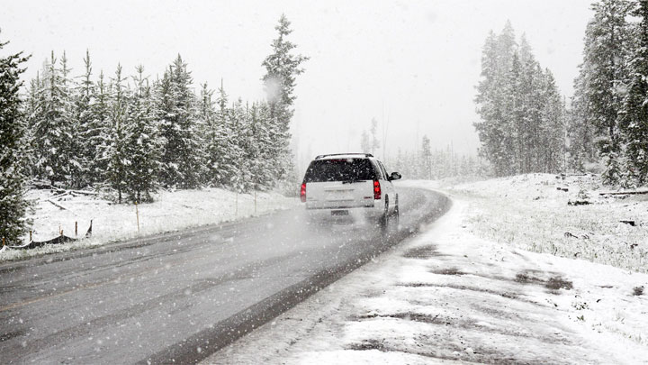 conducción de invierno